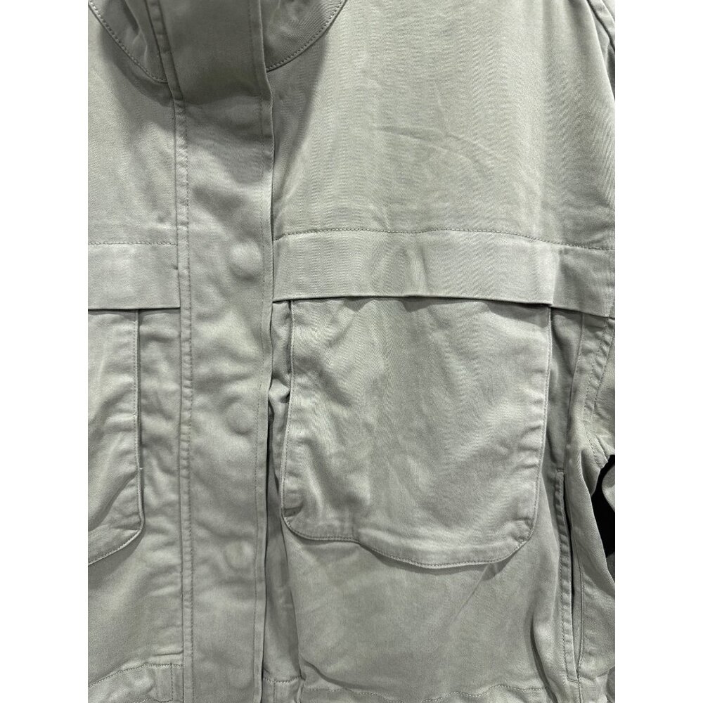 CASLON Green Crop Utility Jacket SMALL - Picture 4 of 10